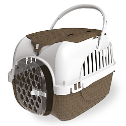BAMA PET переноска KENNEL TOUR MAXI 59х38х37h см до 12 кг, коричневая СКИДКА 50% BAMA PET переноска KENNEL TOUR MAXI 59х38х37h см до 12 кг, коричневая СКИДКА 50%