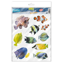 Tetra Deco Art набор наклеек "Морские рыбы" СКИДКА 50%