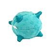 Сенсорный плюшевый мяч Playology PUPPY SENSORY BALL 11 см для щенков мелких и средних пород 8-16 недель с ароматом арахиса, цвет голубой СКИДКА 50%