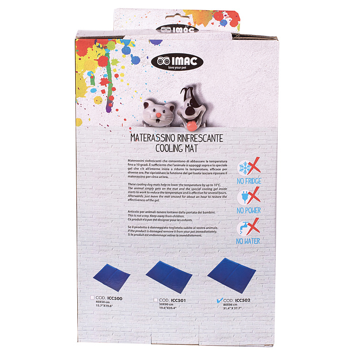 IMAC коврик охлаждающий для кошек и собак 80х96 см СКИДКА 40%
