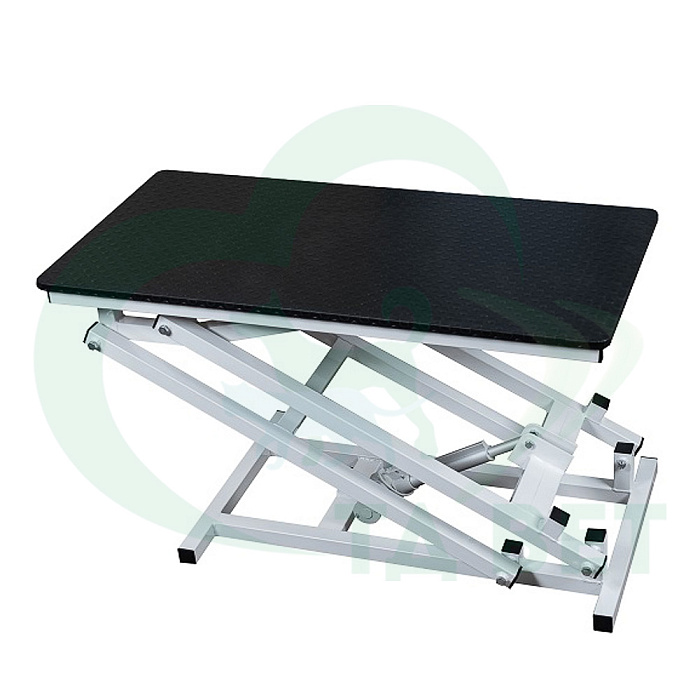 ТД ВЕТ Стол для груминга СВУ-111 с электроприводом, с кронштейном, 1340х640х(330-1180)h (каркас серый)