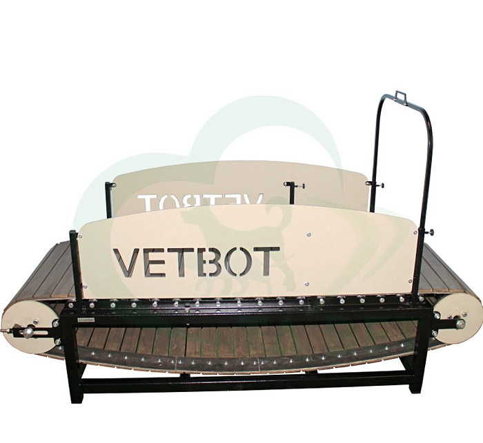 ТД ВЕТ Профессиональный беговой тренажёр для собак FriskyPet Модель 1 (размер бегового полотна 600х1600мм)