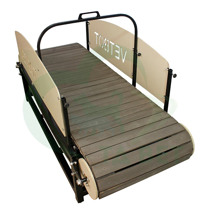 ТД ВЕТ Профессиональный беговой тренажёр для собак FriskyPet Модель 1 (размер бегового полотна 600х1600мм)