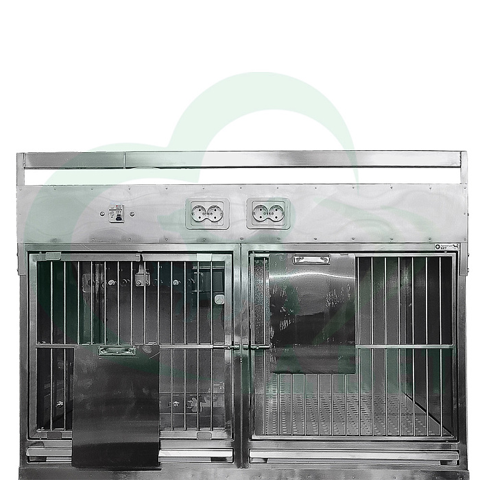 ТД ВЕТ Модуль из 4 клеток из нержавеющей стали с оксигенацией, 1200х700х(1680)1805h