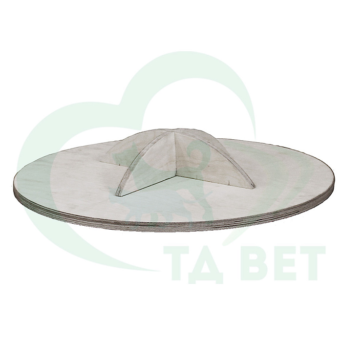 ТД ВЕТ Балансировочная доска для дог-фитнеса и реабилитации, 500х500х93h