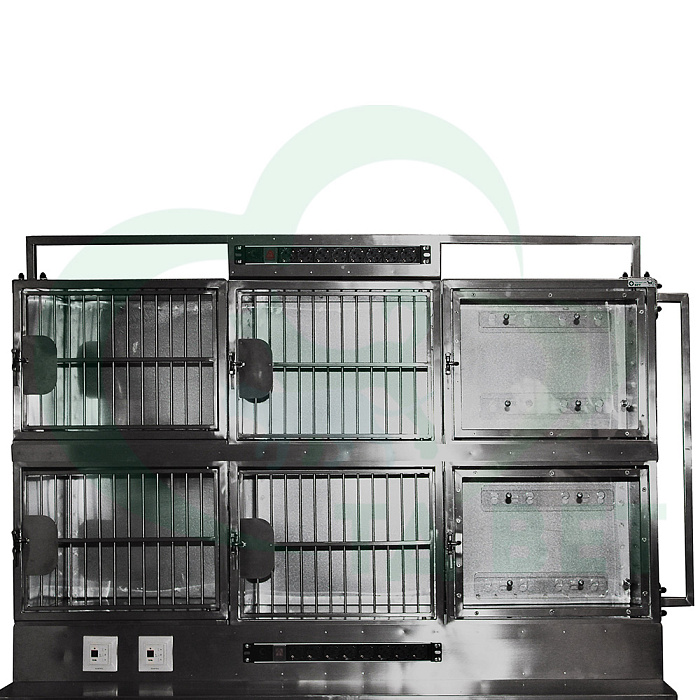 ТД ВЕТ Модуль из 8 клеток из нержавеющей стали 1600х700(500)х1940(2040)h