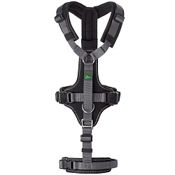 Hunter шлейка для собак Safety Maldon S-M (46-82 / 47-69 / 2 см) с ручкой, нейлон, черный/серый Hunter шлейка для собак Safety Maldon S-M (46-82 / 47-69 / 2 см) с ручкой, нейлон, черный/серый