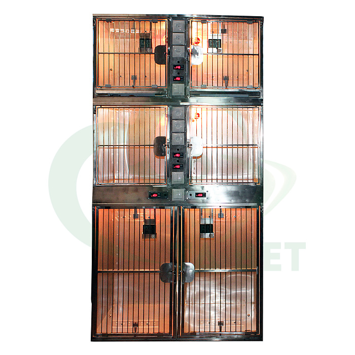 ТД ВЕТ Модуль из 6 клеток из нерж. стали 1200х850х2340(2415)h