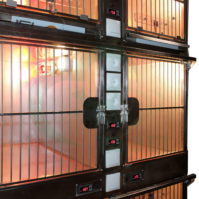 ТД ВЕТ Модуль из 6 клеток из нерж. стали 1200х850х2340(2415)h