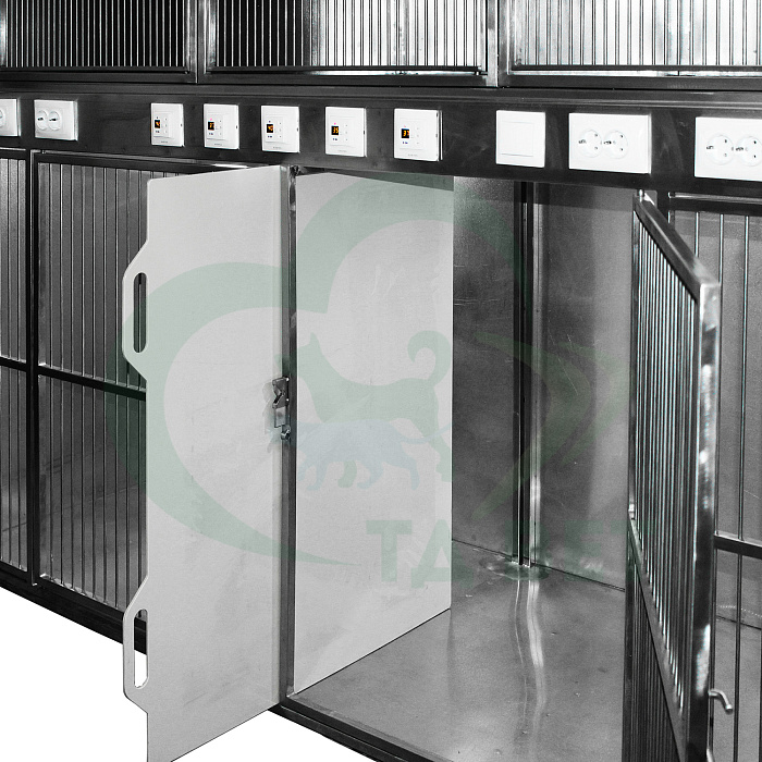 ТД ВЕТ(1) Модуль из 5 клеток из нерж. стали 2200х880(700)х1840(1860)h (пруток 20мм и 30мм)