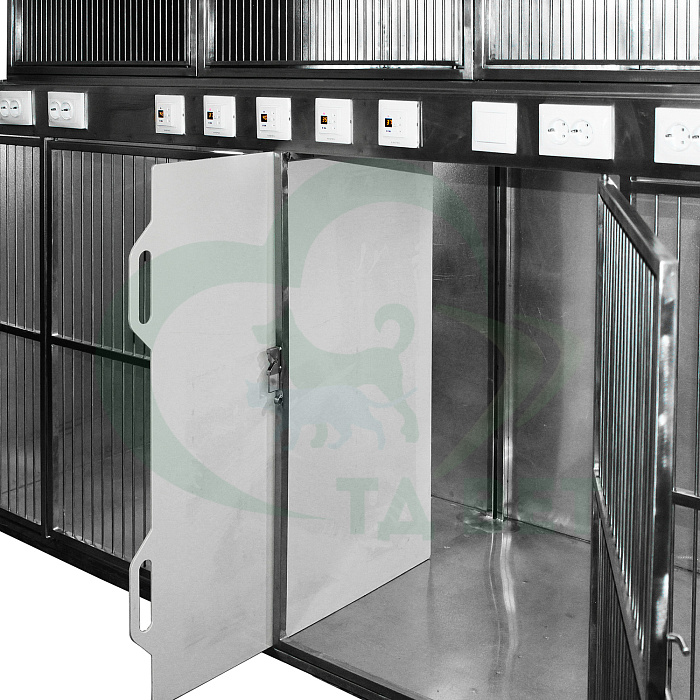 ТД ВЕТ(2) Модуль из 5 клеток из нерж. стали 2200х880(700)х1840(1860)h (пруток 30мм)