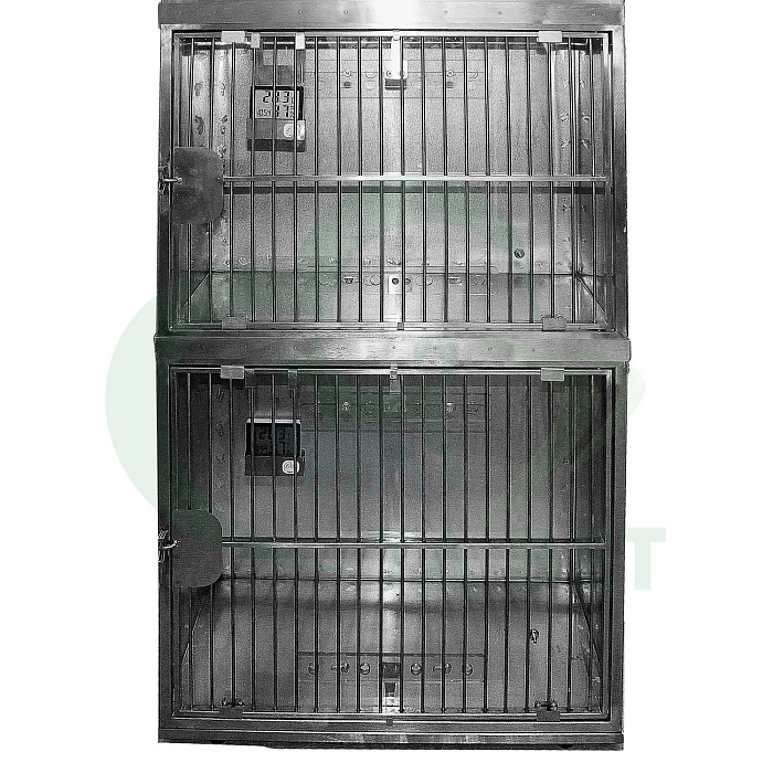 ТД ВЕТ Модуль из трех клеток из нерж. стали 800х500х1960h