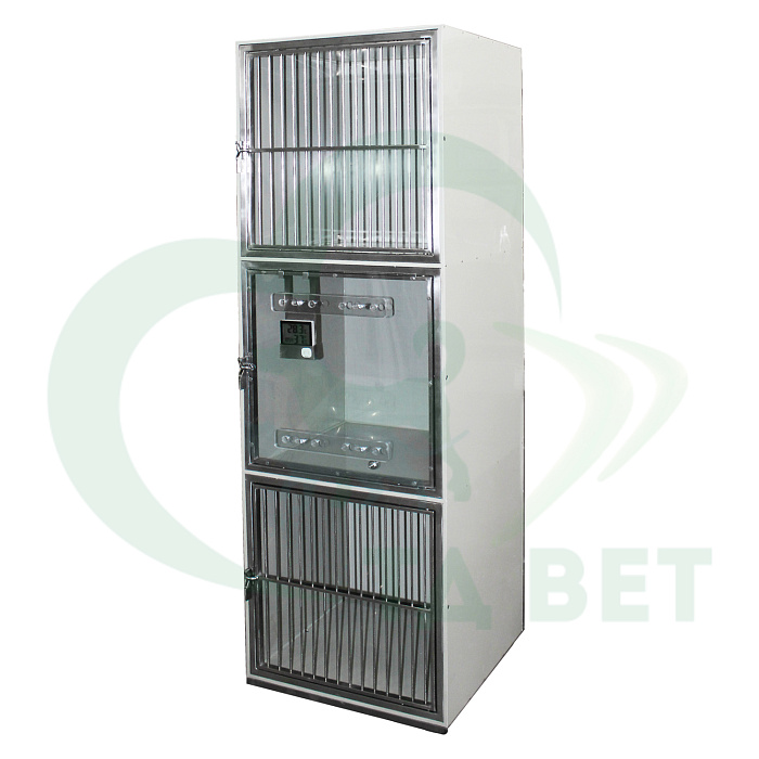 ТД ВЕТ Модуль клеток из полипропилена, 3х ярусный из 3 клеток 1/1/1, 600x600x1800(1960)h