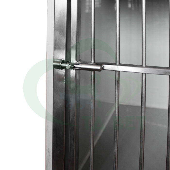 ТД ВЕТ Модуль из полипропилена из 5 клеток, разборный, с освещением 1800х600х1450(1750)h