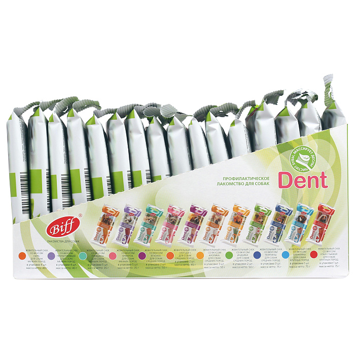 Лакомство TiTBiT Жев снек DENT со вкусом утки для собак мини пород 20г