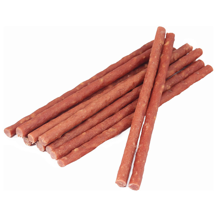 Лакомство TiTBiT Колбаски для кошек Двойное удовольствие с телятиной и печенью 45 г