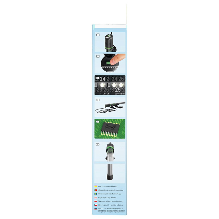 Нагреватель электронный Tetra HT 100 Bт для аквариумов 100-150л