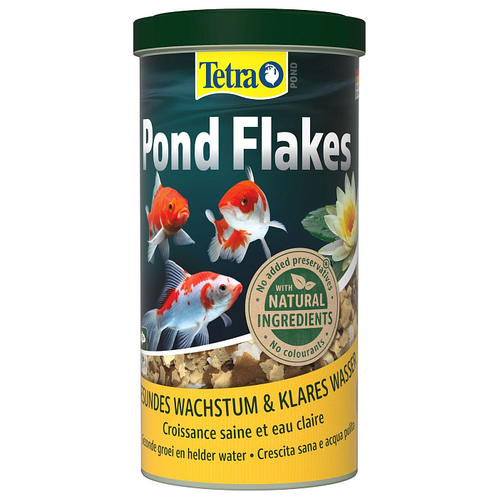 Tetra Pond Flakes корм для прудовых рыб в хлопьях 1 л