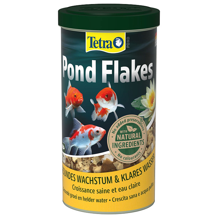 Tetra Pond Flakes корм для прудовых рыб в хлопьях 1 л