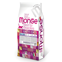 Сухой корм Monge PFB Cat Daily Line Sterilised для стерилизованных кошек, из курицы 10 кг