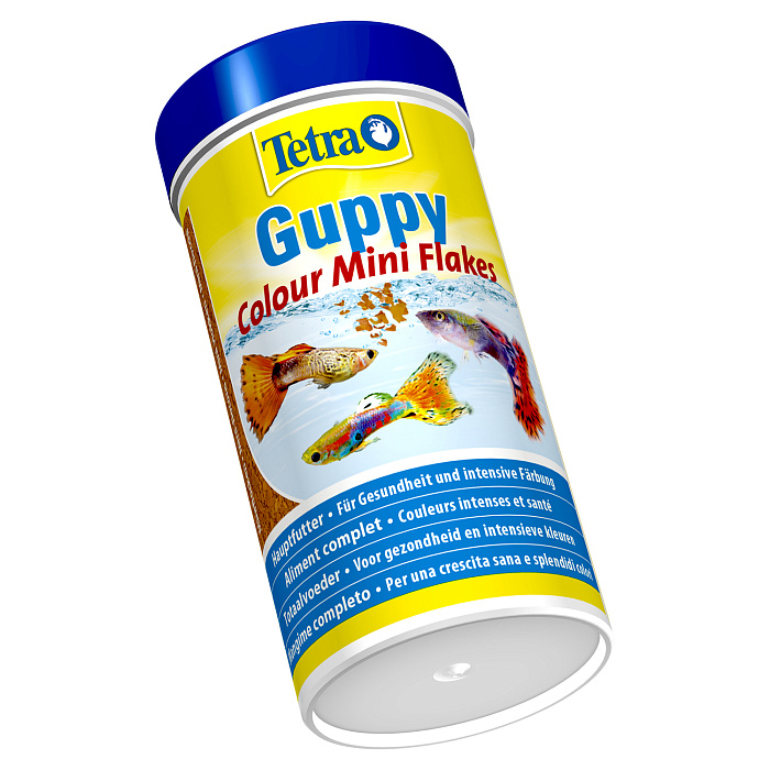 TetraGuppy Colour корм для гуппи для улучшения окраса 250 мл