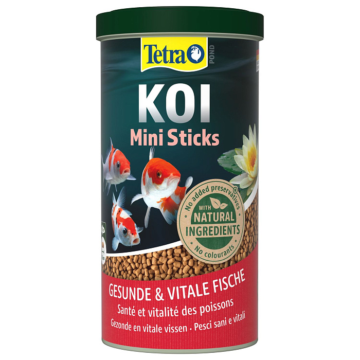 Tetra Pond Koi Mini Sticks корм для молодых кои в палочках 1 л