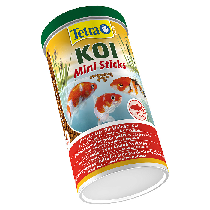 Tetra Pond Koi Mini Sticks корм для молодых кои в палочках 1 л