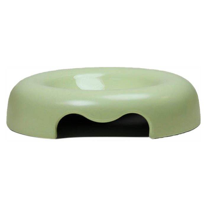 United Pets миска Kitty-Cat, 120мл, зеленая