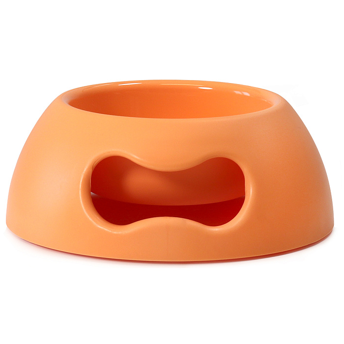 United Pets миска Pappy-small, 350 мл, оранжевая