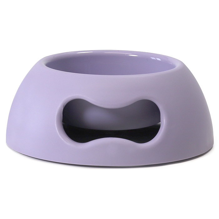 United Pets миска Pappy-small, 350 мл, сиреневая (лиловая)