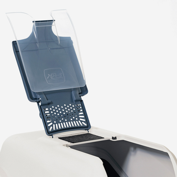 Био-туалет MPS NETTA 54х39х40h см с совком цвет синий