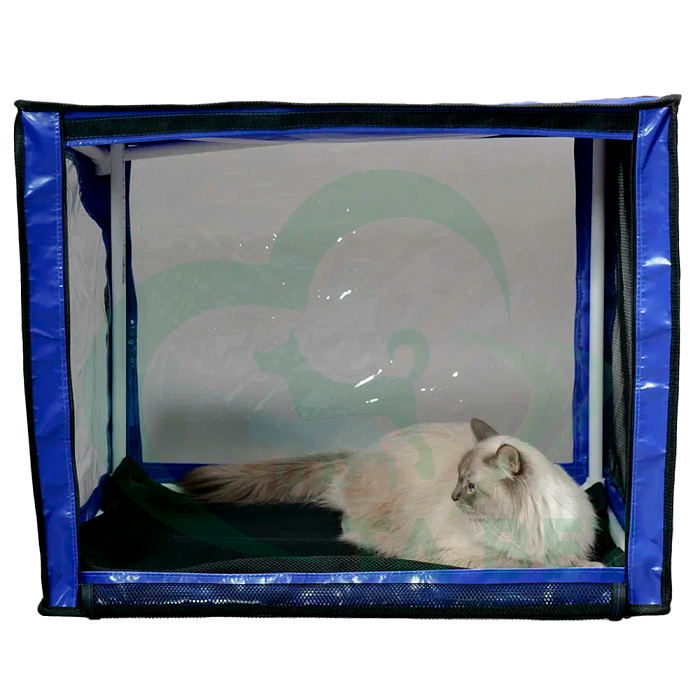 ТД ВЕТ Выставочная палатка с ковриком для кошек и малых пород собак 550х450х450h (разборная)