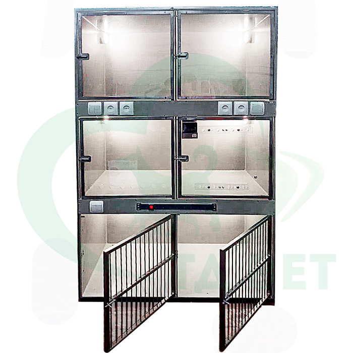 ТД ВЕТ Модуль из 6 клеток из полипропилена 1200(1240)х700х1920(2080)h