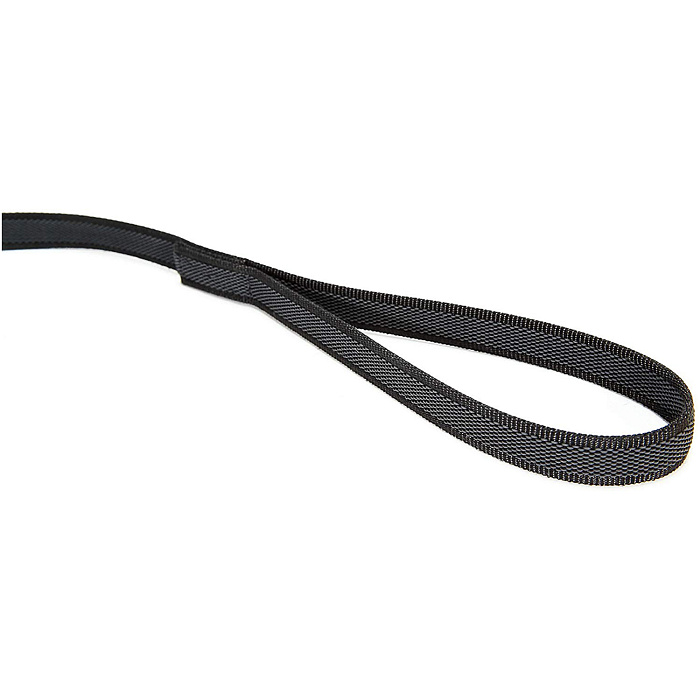 JULIUS-K9 поводок для собак Color & Gray Super-grip 2/500см, с ручкой, до 50 кг, черно-серый