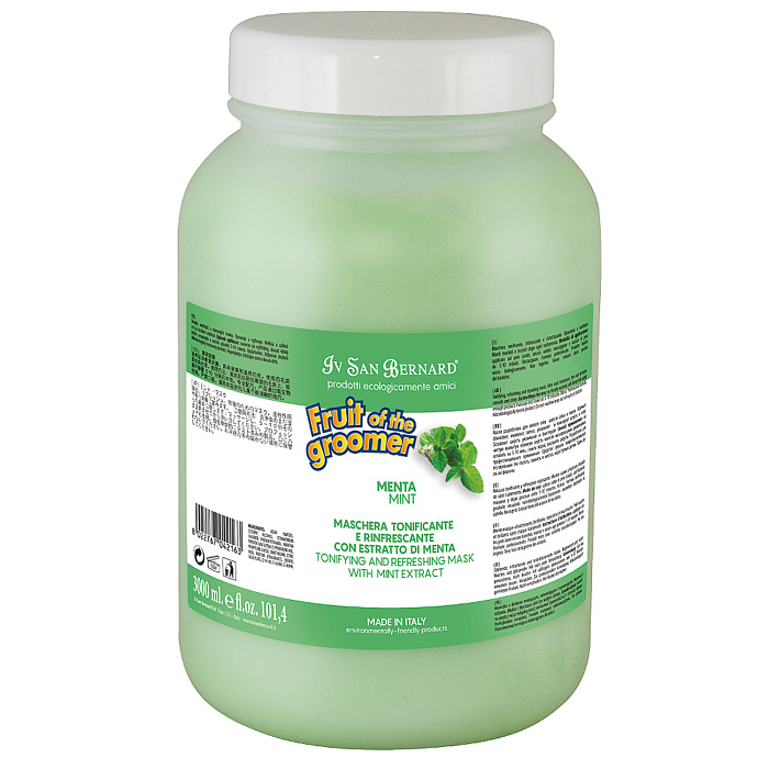 ISB Fruit of the Groomer Mint Восстанавливающая маска для любого типа шерсти с витамином В6 3 л