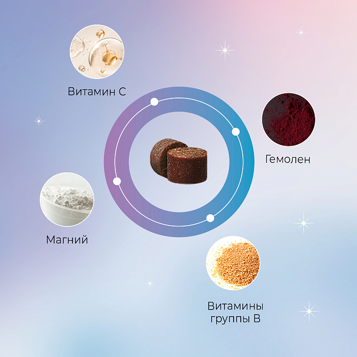 Favet Функциональное лакомство FerrumActive Soft Chews для иммунитета для собак, 120г