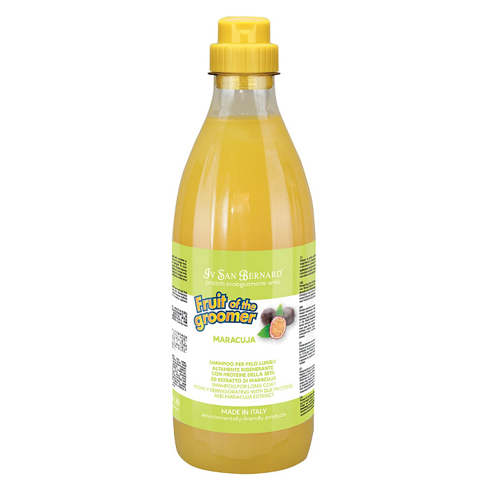 ISB Fruit of the Groomer Maracuja Шампунь для длинной шерсти с протеинами 1 л