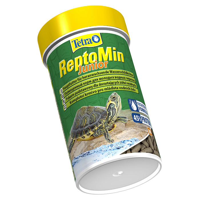 Tetra ReptoMin Junior корм в виде палочек для молодых водных черепах 100 мл