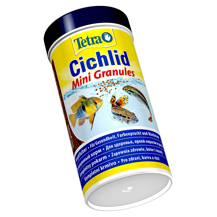 TetraCichlid Mini Granules корм для небольших цихлид в гранулах 250 мл