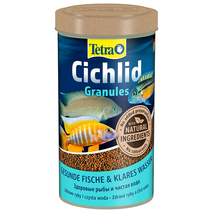 TetraCichlid Granules корм для всех видов цихлид в гранулах 500 мл