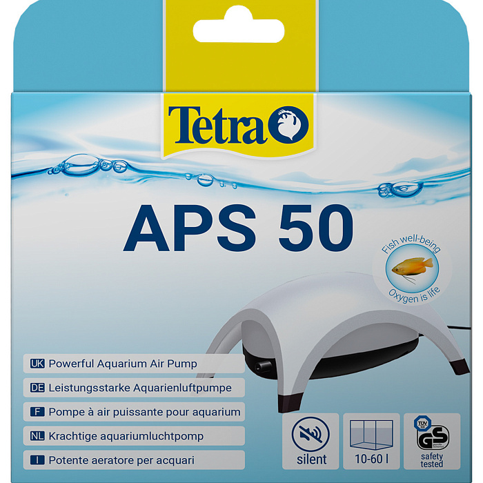 Tetra AРS 50 компрессор для аквариумов 10-60 л белый