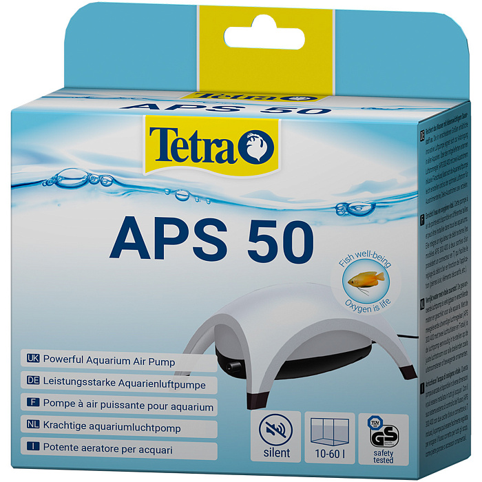 Tetra AРS 50 компрессор для аквариумов 10-60 л белый