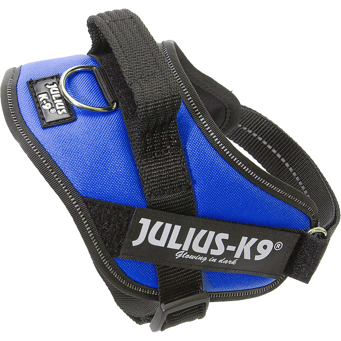 JULIUS-K9 шлейка для собак IDC®-Powerharness Mini (49-67см/ 7-15кг), синий
