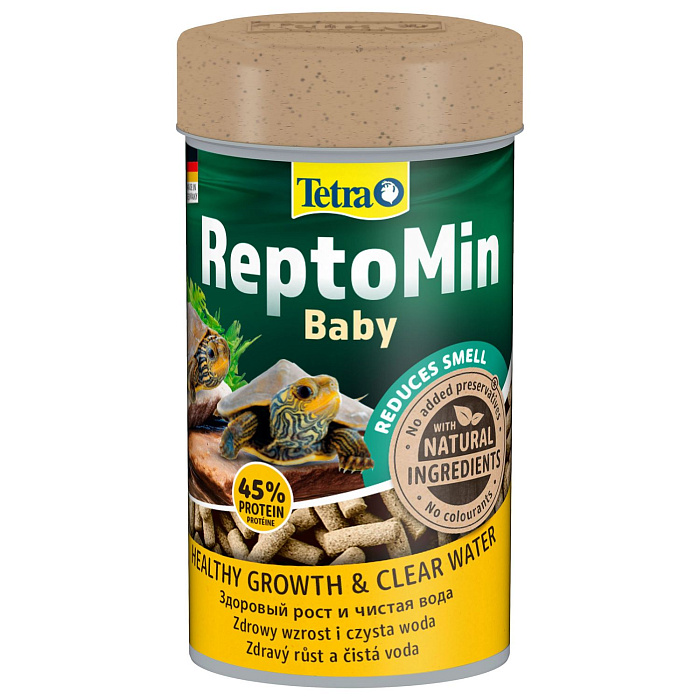 Tetra ReptoMin Baby корм для молоди водных черепах 100 мл