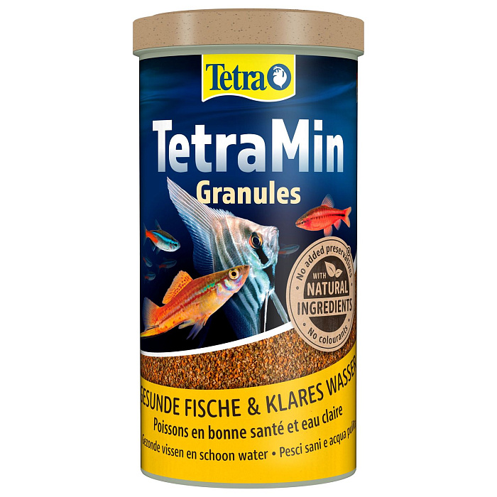 TetraMin Granules корм для всех видов рыб в гранулах 1 л
