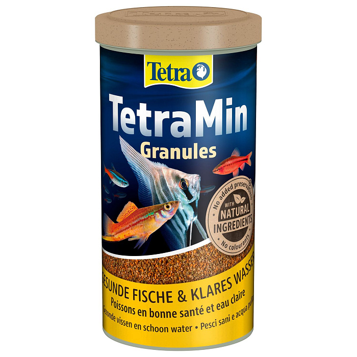TetraMin Granules корм для всех видов рыб в гранулах 1 л