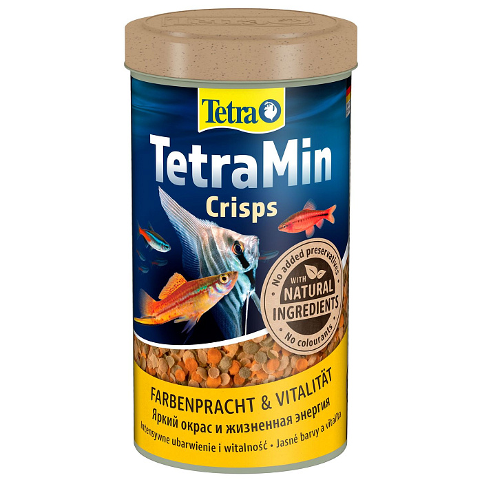 TetraMin Crisps корм-чипсы для всех видов рыб 500 мл