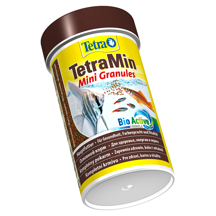 TetraMin Mini Granules корм в mini гранулах для молоди и мелких рыб 100 мл