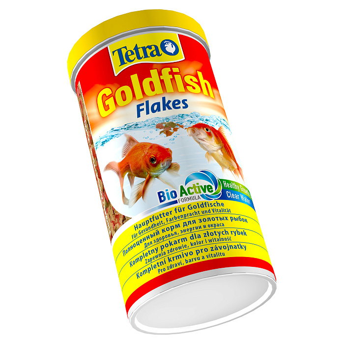 TetraGoldfish корм в хлопьях для всех видов золотых рыбок 1 л