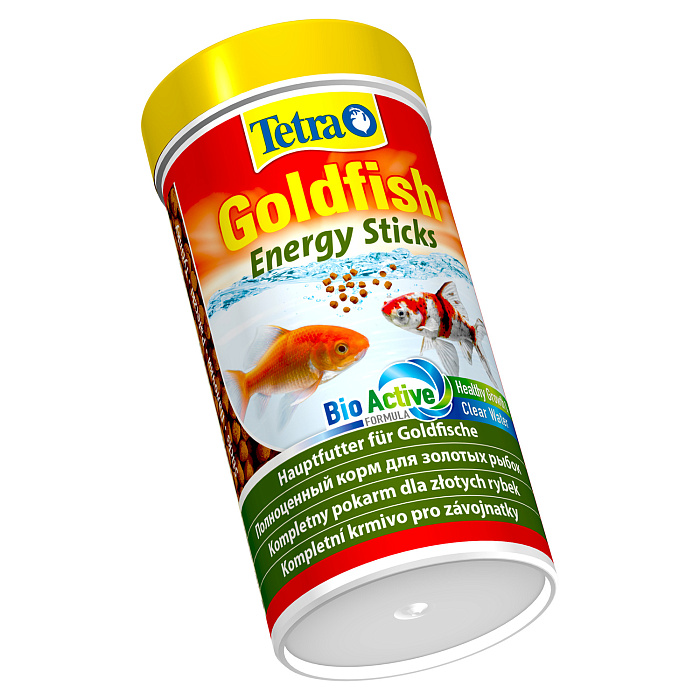TetraGoldfish Energy Sticks энергетический корм для золотых рыб в палочках 250 мл